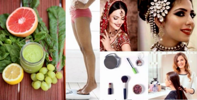 शादी से एक महीने पहले Bridal Makeup & Beauty Tips , dulhan makeup health beauty tips in hindi